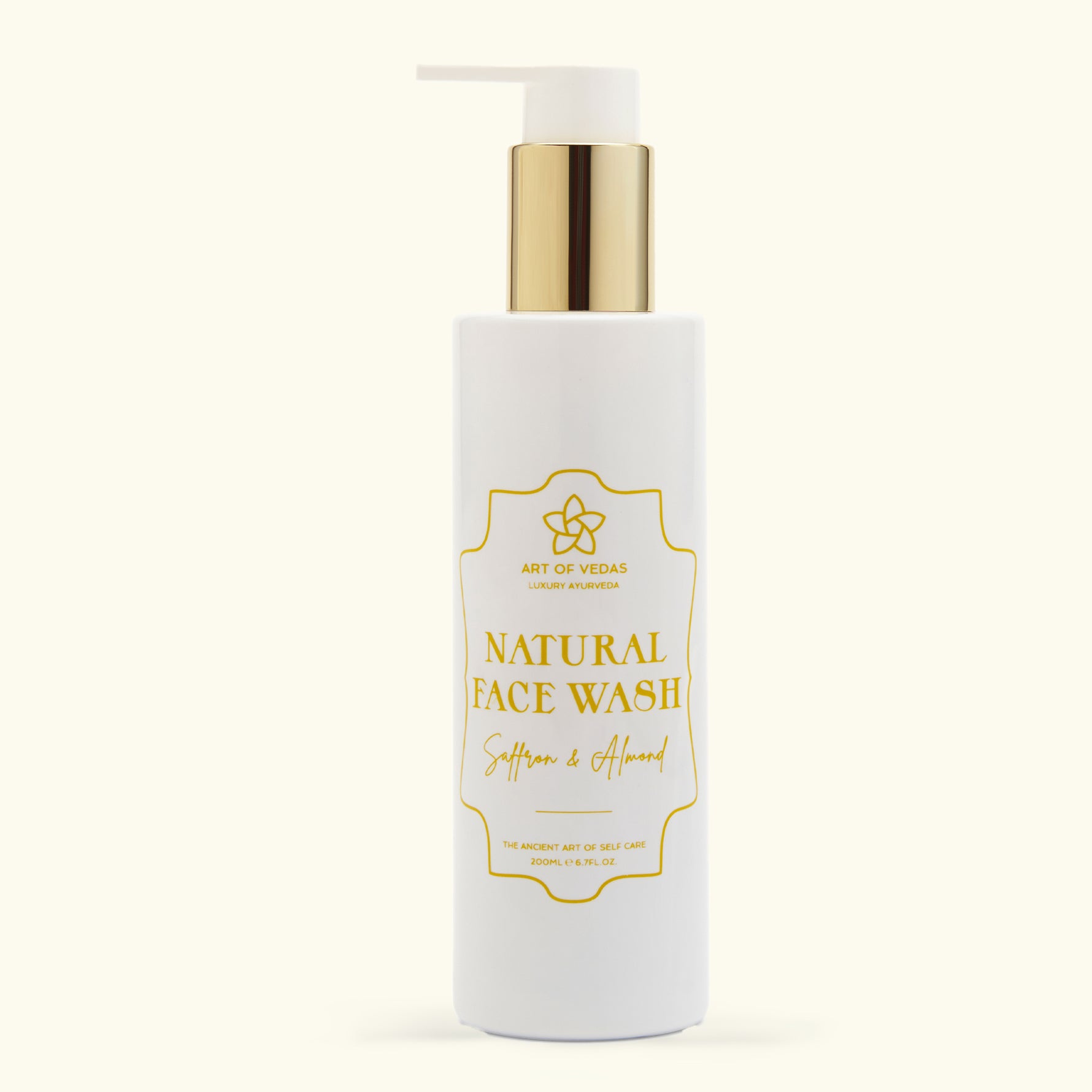 Nourish your skin with the transformative power of Art of Vedas Ayurvedic Face Wash, a natural blend of Ayurvedic herbs, saffron, and almonds that cleanses deeply, purifies, and revitalizes.